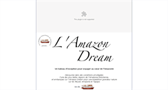 Desktop Screenshot of amazon-dream.com