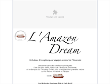 Tablet Screenshot of amazon-dream.com